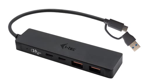 Hub USB-A/USB-C Metal 2x USB 3.0 + 2x USB-C (10 Gbps)