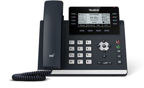 Yealink SIP-T43U IP phone Grey 12 lines LCD Wi-Fi Harmaa