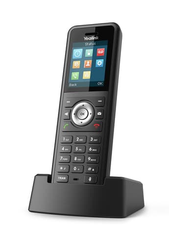 Yealink DECT W59R DECT telephone handset Black Sort