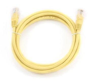 Patch cord kat.5e osłonka zalewana 2M żółty