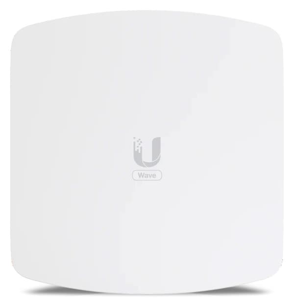 UBIQUITI Wave AP; Max. throughput: 5.4 Gbps (2.7 Gbps duplex); 30° sector coverage; 5 GHz weatherproof backup radio (Max. throughput: 800 Mbps); 2.5 G