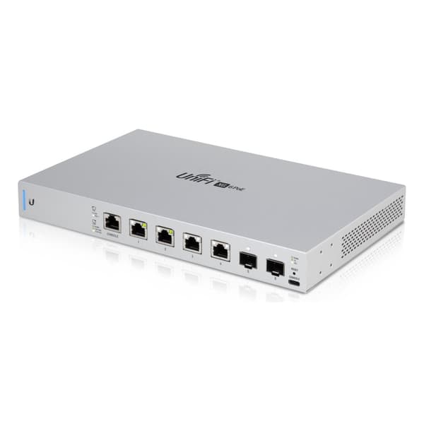 Ubiquiti UniFi Switch US-XG-6POE - 6 Ports - 4x 10GB RJ45 (100/1000/10000) PoE++ - 2x SFP+ Grå