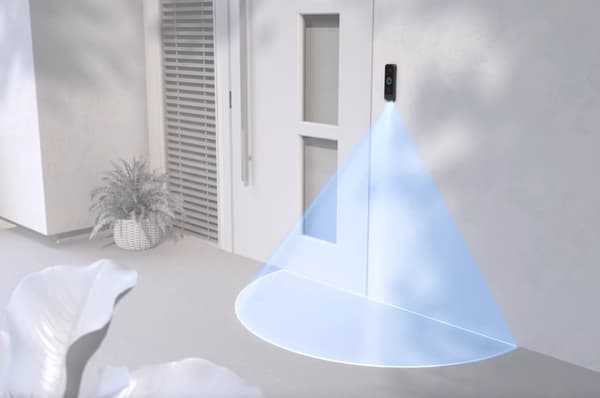 The G4 Doorbell Pro is a WiFi-enabled video doorbell equipped with a primary 5MP camera and a secondary 8MP package camera.