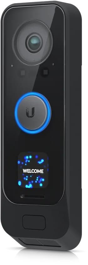 The G4 Doorbell Pro is a WiFi-enabled video doorbell equipped with a primary 5MP camera and a secondary 8MP package camera.