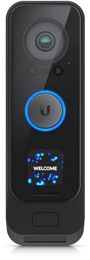The G4 Doorbell Pro is a WiFi-enabled video doorbell equipped with a primary 5MP camera and a secondary 8MP package camera.