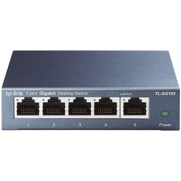 TP-Link TL-SG105S - switch - 5 ports musta