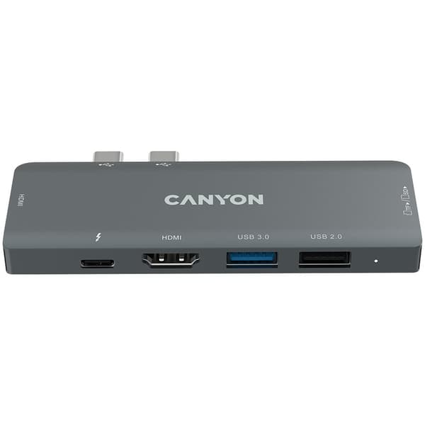 CANYON hub DS-5 7in1 Thunderbolt 3 Space Grey