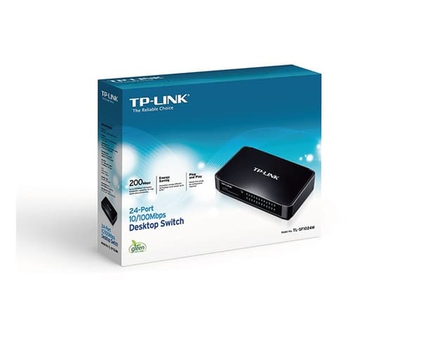 TP-LINK TL-SF1024M Switch 24x 10/100Mbps plastic case