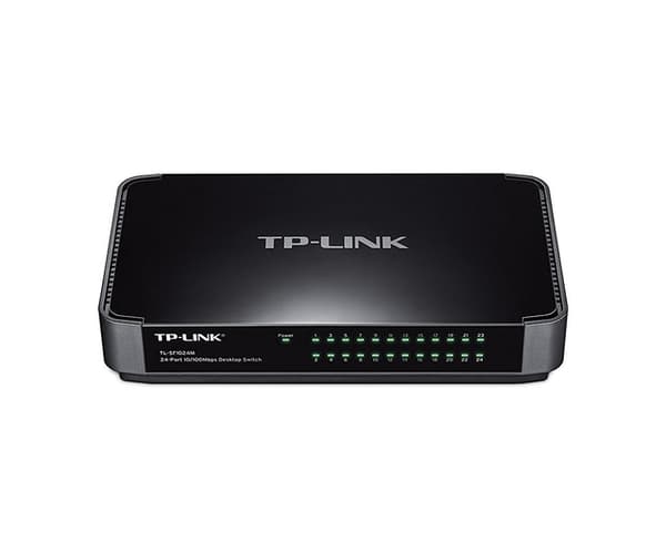 TP-LINK TL-SF1024M Switch 24x 10/100Mbps plastic case