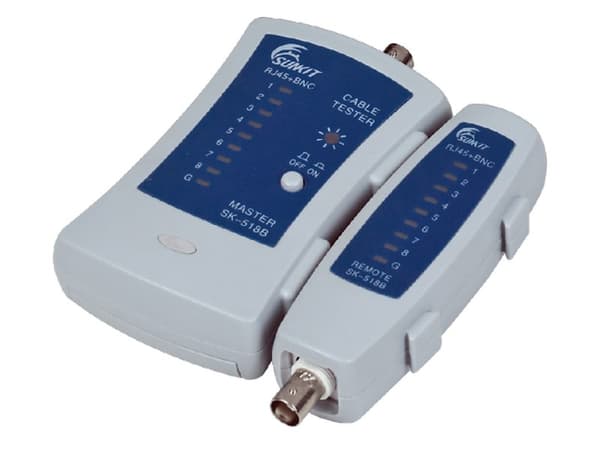 Alantec NI007 verkkokaapelitesteri PoE-testeri Sininen, harmaa