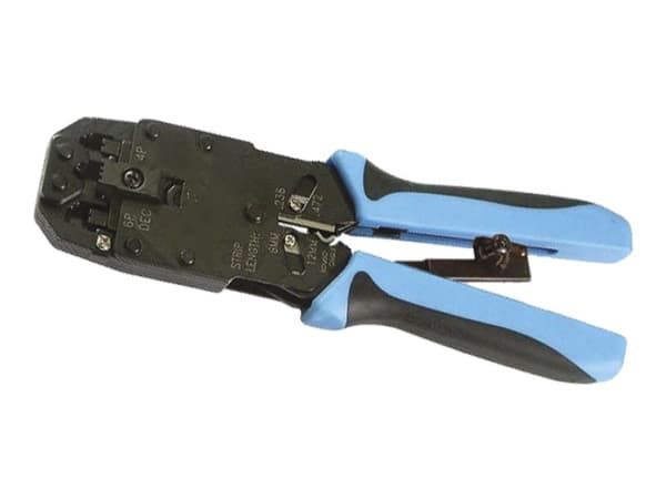 Alantec NI020 kabelpresser Krympeværktøj Sort, Blå