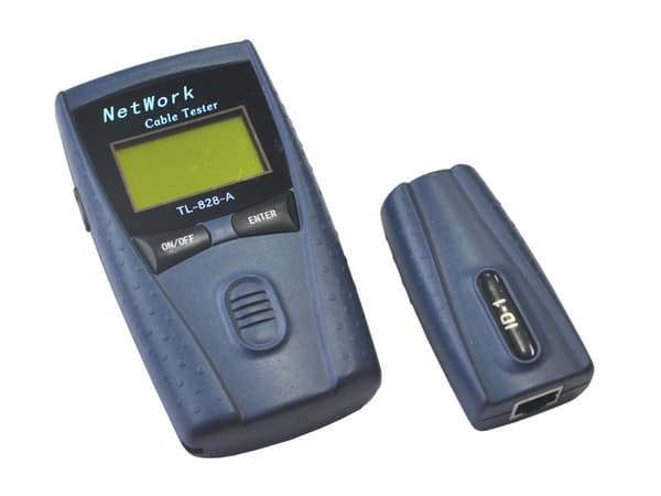 Alantec NI021 verkkokaapelitesteri UTP/STP kaapelitesteri Harmaa