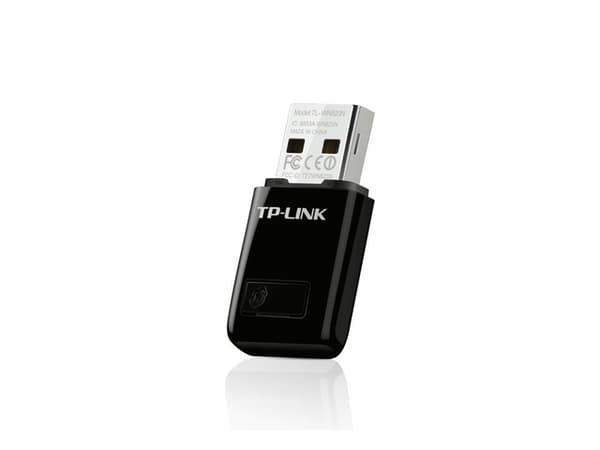 NIC TP-Link TL-WN823N, USB 2.0 Mini Adapter, 2,4GHz Wireless N 300Mbps, Internal Antenna, Support Soft AP, Dimension 39 x 18.35 x 7.87mm