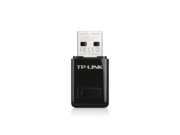 NIC TP-Link TL-WN823N, USB 2.0 Mini Adapter, 2,4GHz Wireless N 300Mbps, Internal Antenna, Support Soft AP, Dimension 39 x 18.35 x 7.87mm