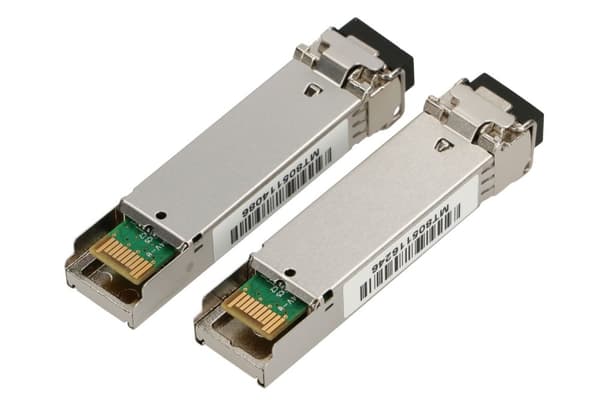 MikroTik S-3553LC20D | SFP-modul | 1,25 Gb/s, 20 km, Single-mode, Par (T1310nm/R1550nm) + (T1550nm/R1310nm)