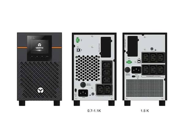 VERTIV 1500VA 1350W 230V Line Interactive avr Mini Tower EDGE-1500IMT