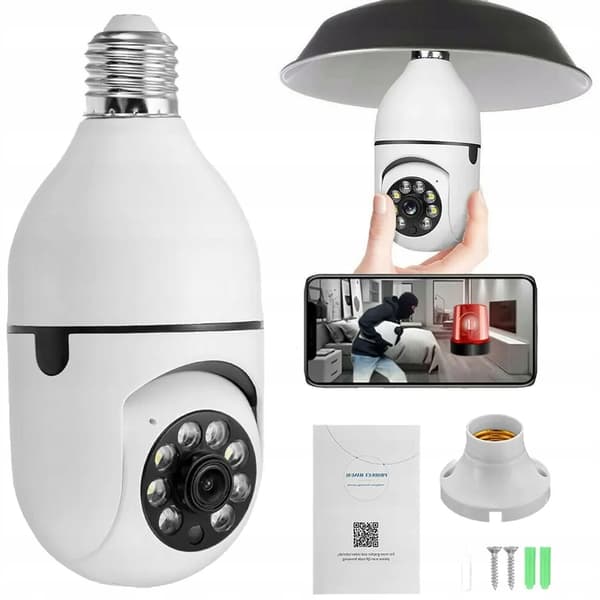 Ulkokäyttöön tarkoitettu pyörivä WiFi IP -kamera, 4x zoom, SD-kupukamera, FullHD 1080p