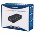 Miniatyrbild 3 av 3: Intellinet Gigabit högpresterande PoE+-injektor, 1 x 30 W, IEEE 802.3at/af Power over Ethernet (PoE+/PoE)