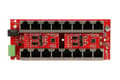 Miniatyrbild 6 av 6: Extralink Gigabit PoE-injektor 8 portar aktiv, 8 portar Gigabit 802.3at/af, läge A