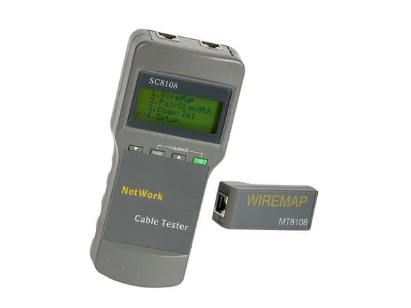 Alantec NI022 netværkskabeltester PoE-tester Grå