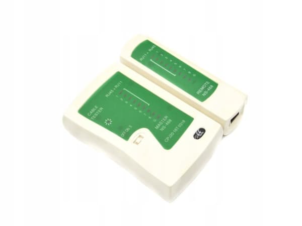 LAN RJ45 NETVÆRKSKABELTESTER VÆRKTØJSSÆT STIKKRYMPTANG AFSTRIPPERTANG ETUI