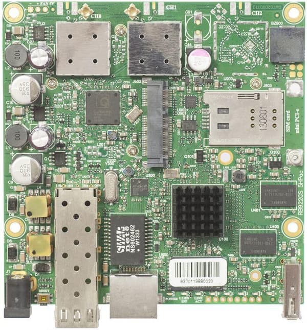MikroTik RouterKORT 922UAGS med RB922UAGS-5HPACD