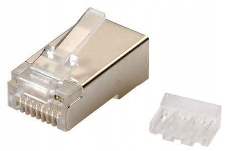 RJ45 FTP CAT6-stik til AWG 24-26 10 stk.