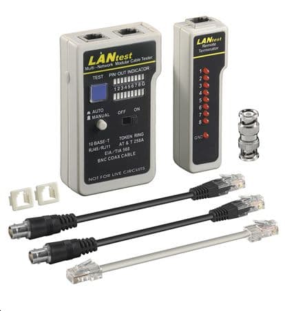 MicroConnect-verkkokaapelitesteri, CAB-TEST4