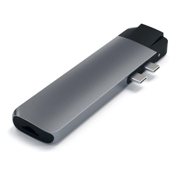 Satechi Alu Type-C Pro hub med Ethernet (ST-TCPHEM)