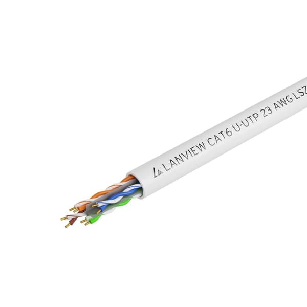 Lanview Cat6 U-UTP nätverkskabel LVN122114