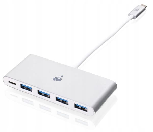 IOGEAR USB-C till 4-portars USB-A, GUH3C4PD