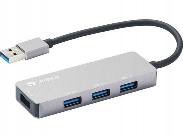 Sandberg USB-A Hub 1xUSB3.0+3x2.0 SAVER, 333-67