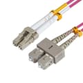 Miniatyrbillede 1 af 2: MicroConnect LC-SC multimode fiberoptik