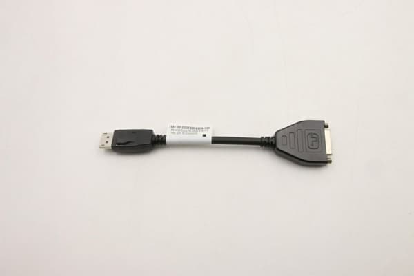 Lenovo DisplayPort til DVI-adapterkabel, 5C10V06000