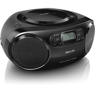 Philips AZB500 Bærbar CD-afspiller Sort, AZB500/12