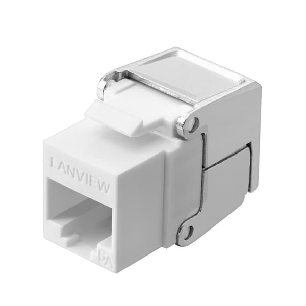 Lanview Cat6a Uforbundet Keystone-modul, LVN128084