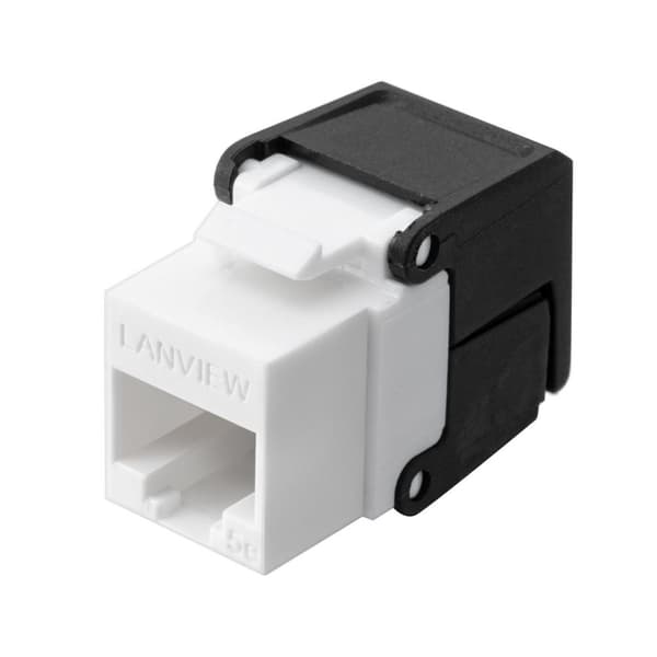 Lanview Cat5e suojaamaton Keystone-liitin, LVN128076