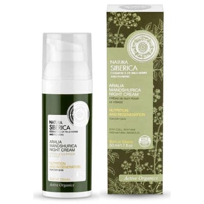 SIBERICA PROFESSIONAL_Aralia Mandshurica Night Cream krem na noc Aralia MandĹĽurska 50ml