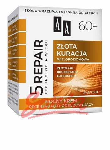 AA_Technology Age 5Repair 60+ krem regenerujÄ…co-odbudowujÄ…cy na noc 50ml