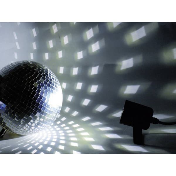 Eurolite LED PST-3 W 6000 K LED-pinspot Antal LED: 1 x 3 W Svart