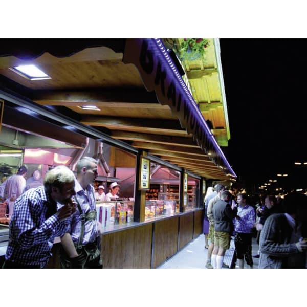 Eurolite LED PST-3 W 6000 K LED-pinspot Antal LED: 1 x 3 W Svart