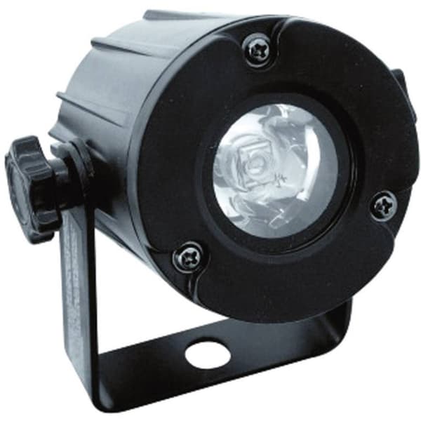 Eurolite LED PST-3 W 6000 K LED-pinspot Antal LED: 1 x 3 W Svart