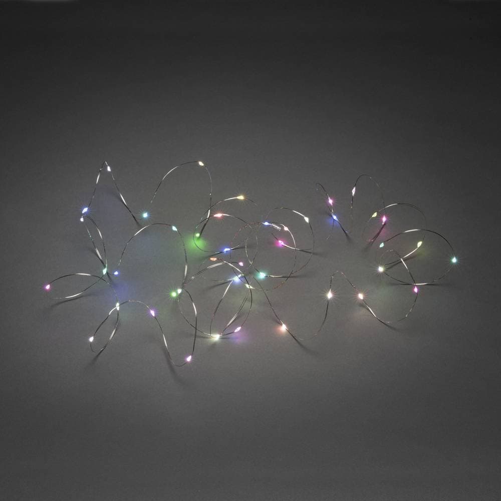 Mikroljusslinga Konstsmide 6331-590 6331-590 LED fast installerad N/A RGB N/A 3.6 kWh/1000h