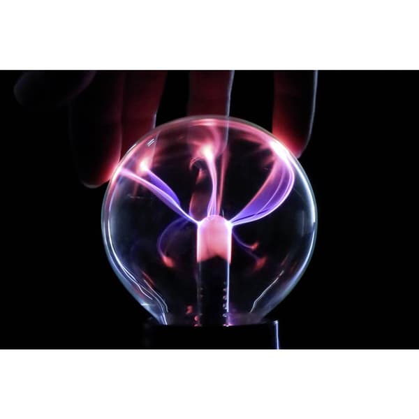 Basetech 1613070 Effektbelysning Boll Plasma Svart