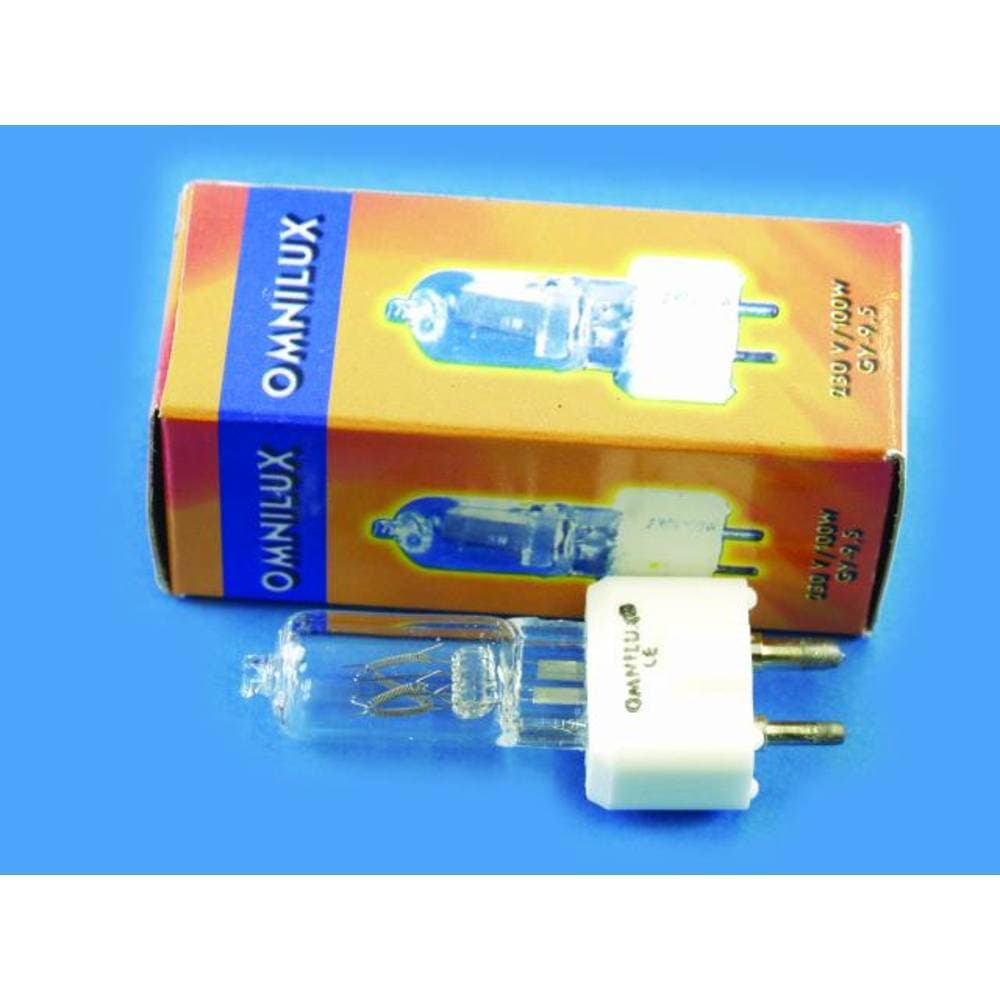 Halogen ljuseffektslampa Omnilux Studiolampe 88381005 GY9.5 N/A Max. effekt: 100 W Vit N/A