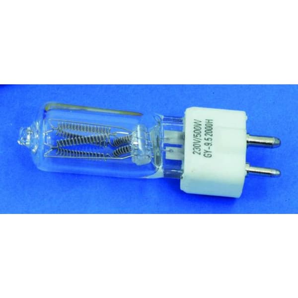 Omnilux Studiolampe Halogen ljuseffektslampa 230 V GY9.5 500 W Vit