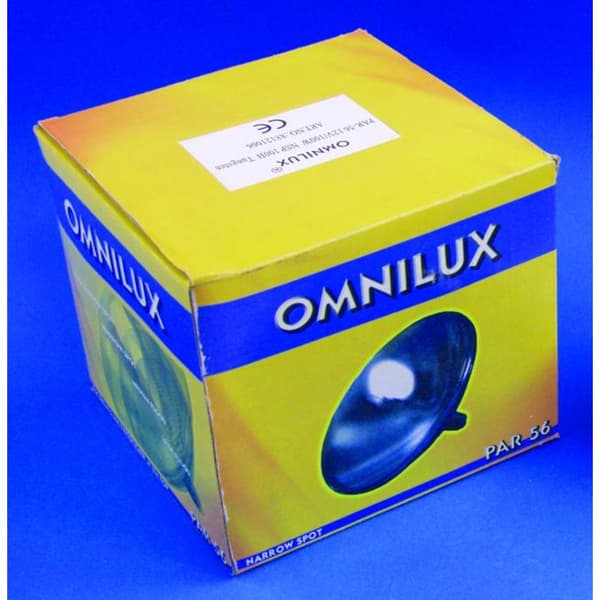 Omnilux NSP Halogen ljuseffektslampa 230 V GX16d 300 W Vit dimbar