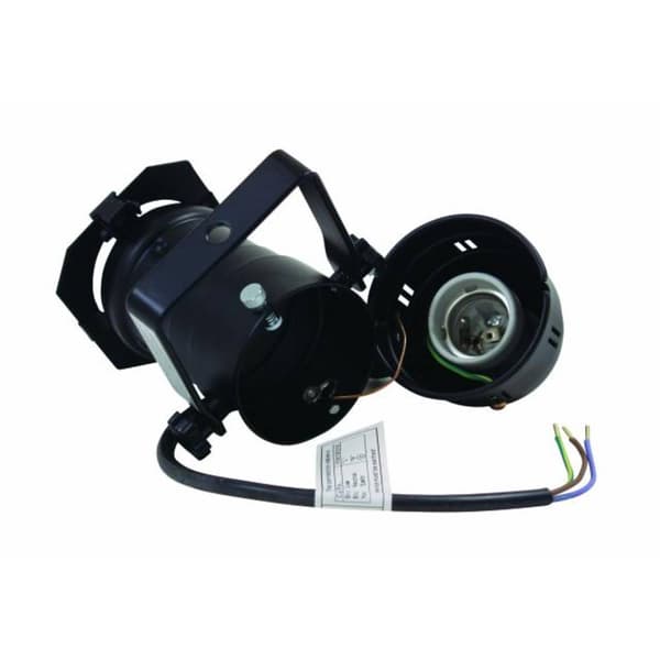Eurolite PAR-20 Spot Halogen-PAR-ljus Svart