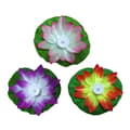 Miniatyrbillede 4 af 5: Flydende LED-belysning lotusblomst til pool og spa - 3-farvet