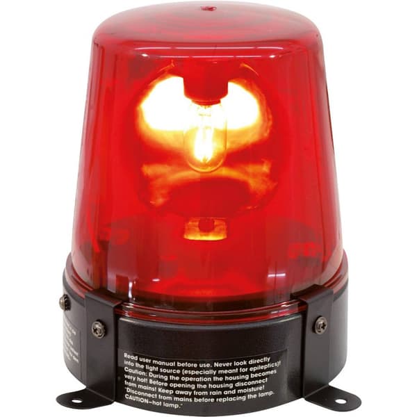 Eurolite LED Polisljus Röd Antal ljuskällor: 1